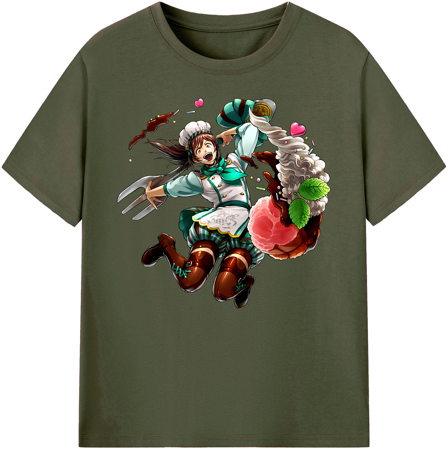 （画像用） 進撃の巨人 サシャ·ブラウス Attack on Titan Sasha Blaus 綿100％ メンズ半袖Tシャツ｜肌触りやわらか＆通気性
